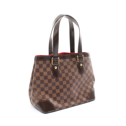 ハムステッドPM ダミエエベヌ ハンドバッグ トートバッグ PVC レザー ブラウン ルイヴィトン バッグ LOUIS VUITTON