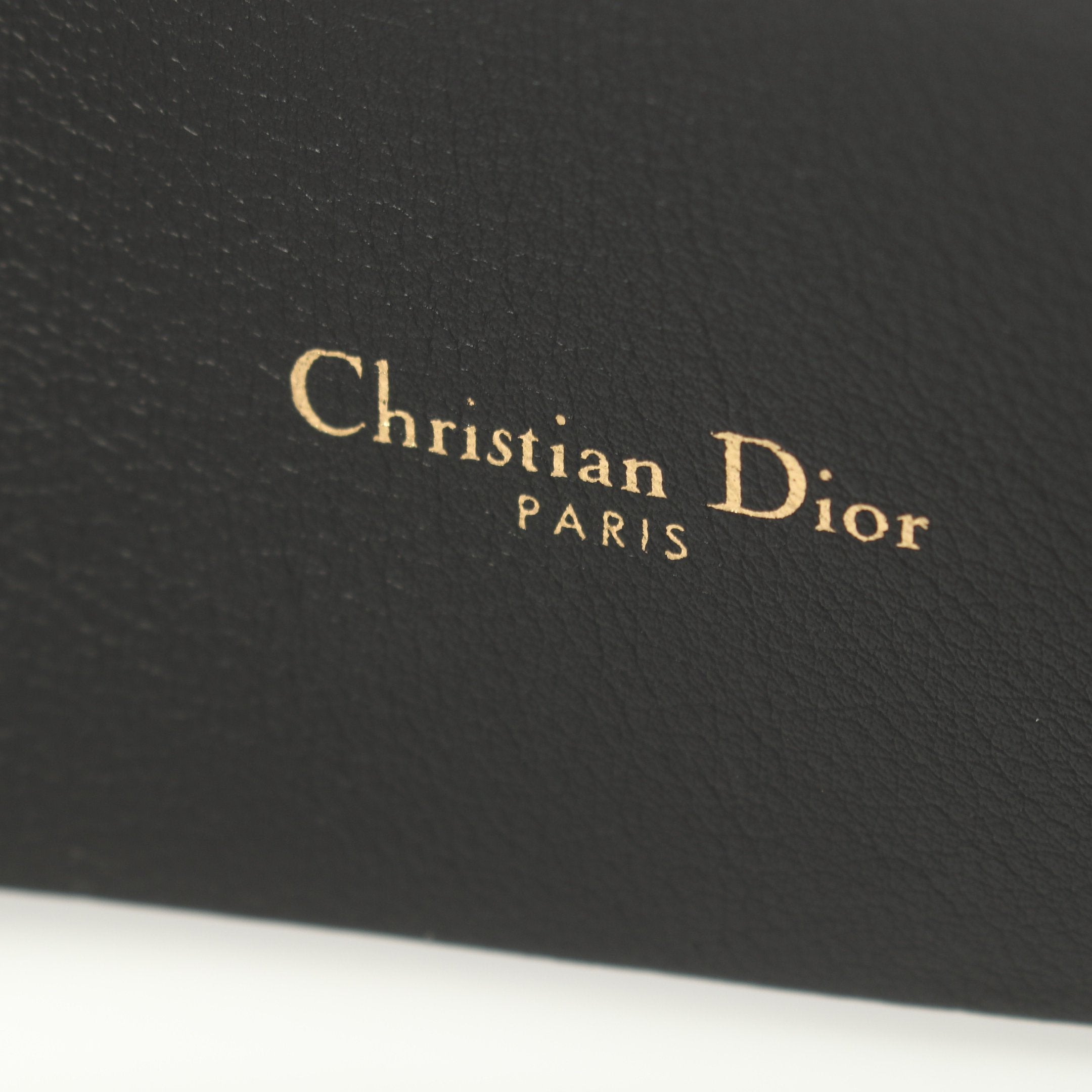 DIORQUAKE ベルト レザー ブラック クリスチャンディオール – RECLO