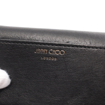 コインケース カードケース レザー ブラック スタースタッズ キーリング付き ジミーチュウ 財布・小物 JIMMY CHOO