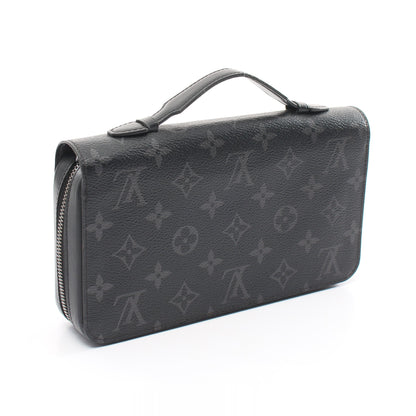 ジッピーXL モノグラムエクリプス ラウンドファスナー長財布 PVC レザー ブラック ルイヴィトン 財布・小物 LOUIS VUITTON