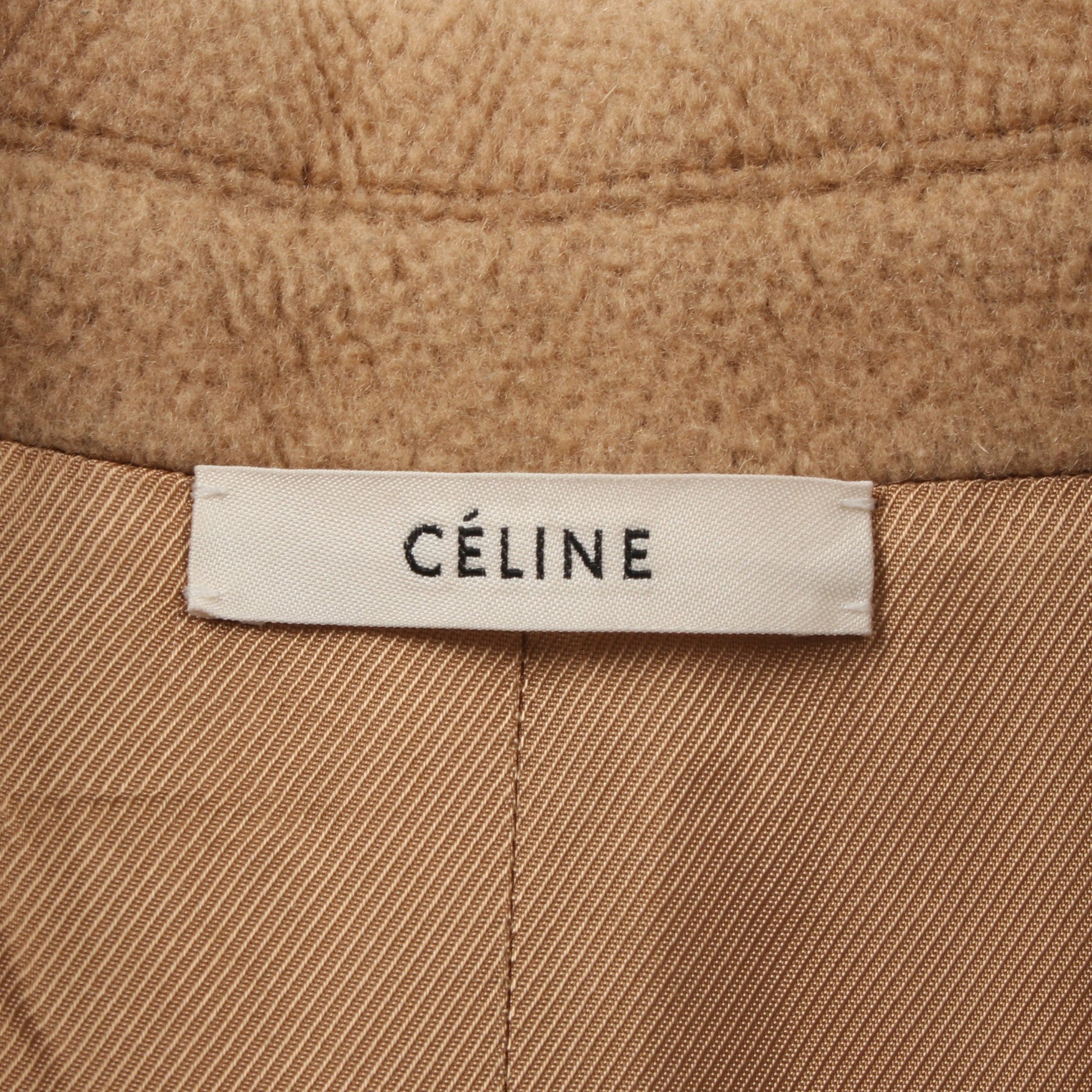 チェスターコート ウール ベージュ セリーヌ アウター CELINE