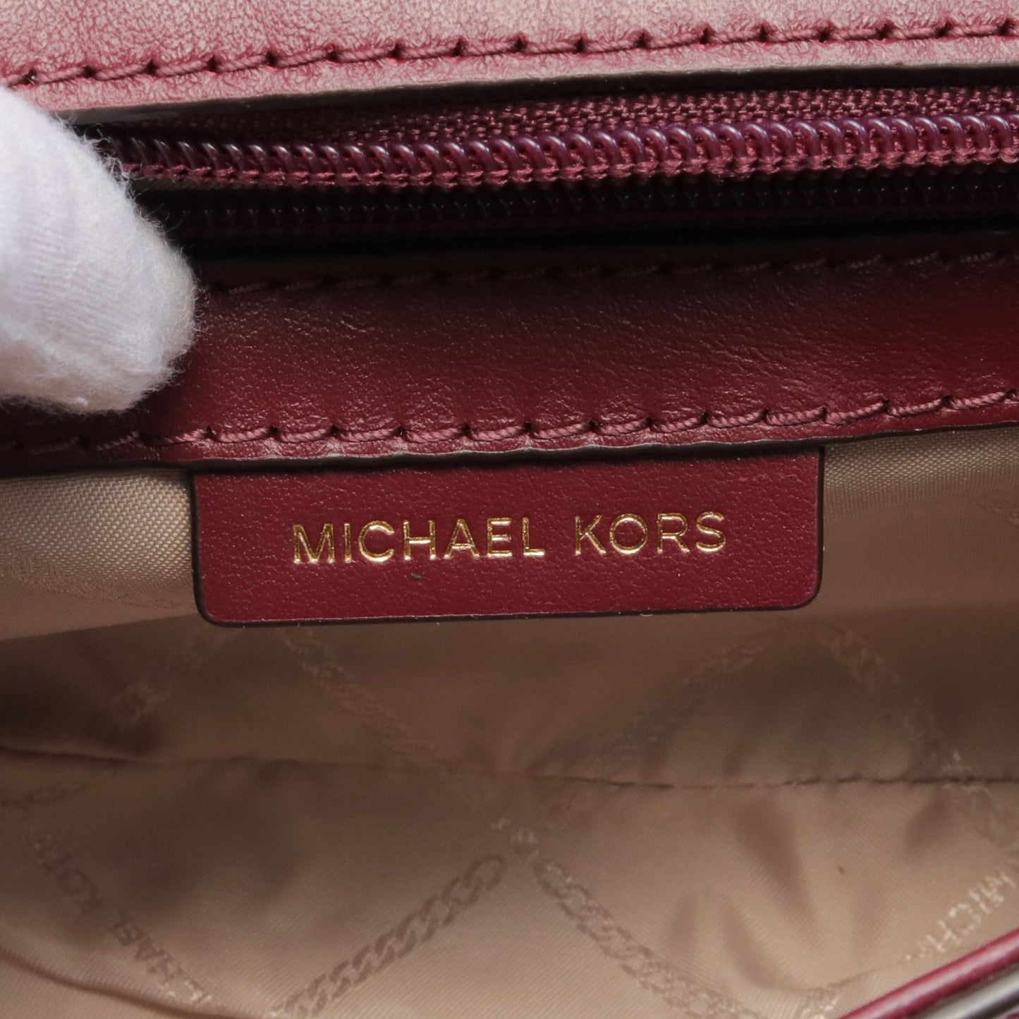 クロスボディ ハンドバッグ レザー ボルドー 2WAY マイケルコース バッグ MICHAEL KORS