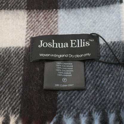 大判 ストール マフラー チェック カシミヤ マルチカラー ジョシュアエリス 財布・小物 Joshua Ellis