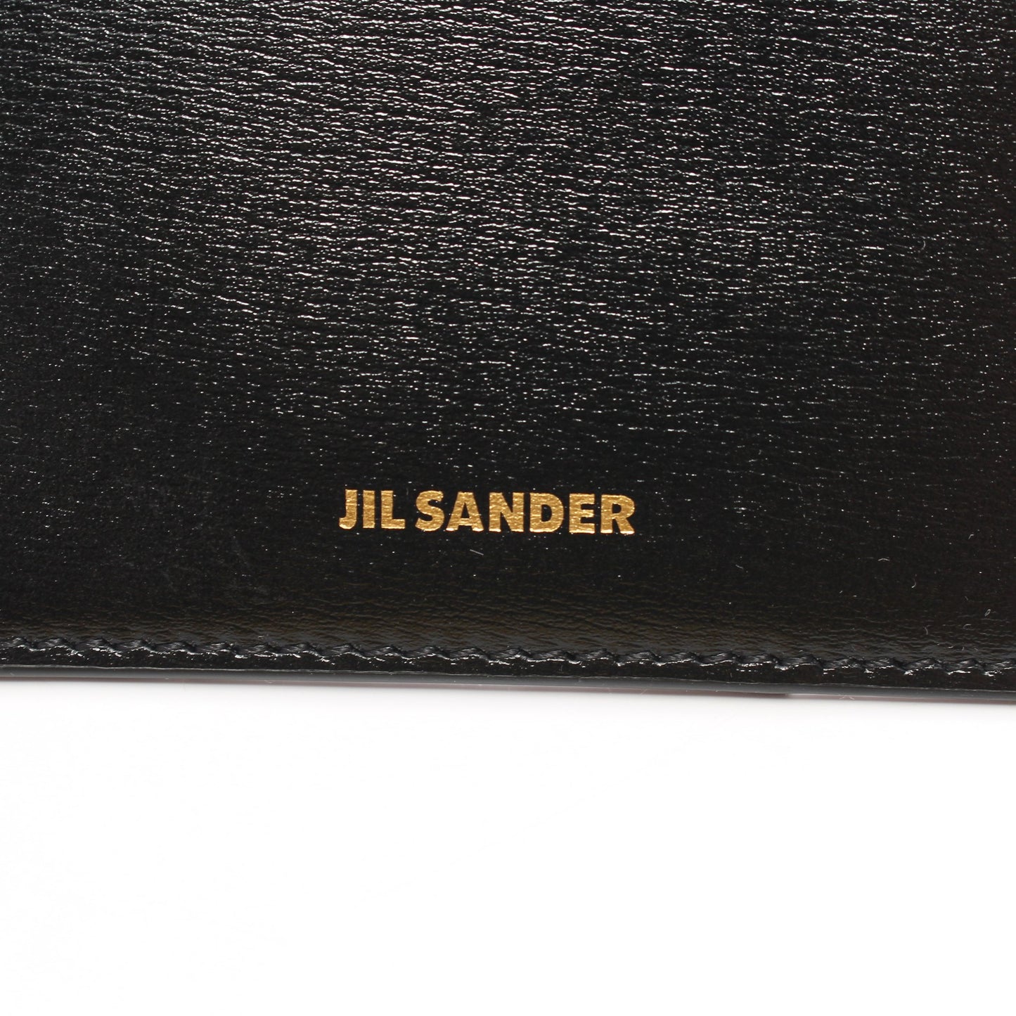 カードケース ロゴ レザー ブラック ジルサンダー 財布・小物 JIL SANDER