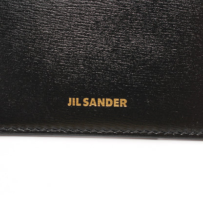 カードケース ロゴ レザー ブラック ジルサンダー 財布・小物 JIL SANDER