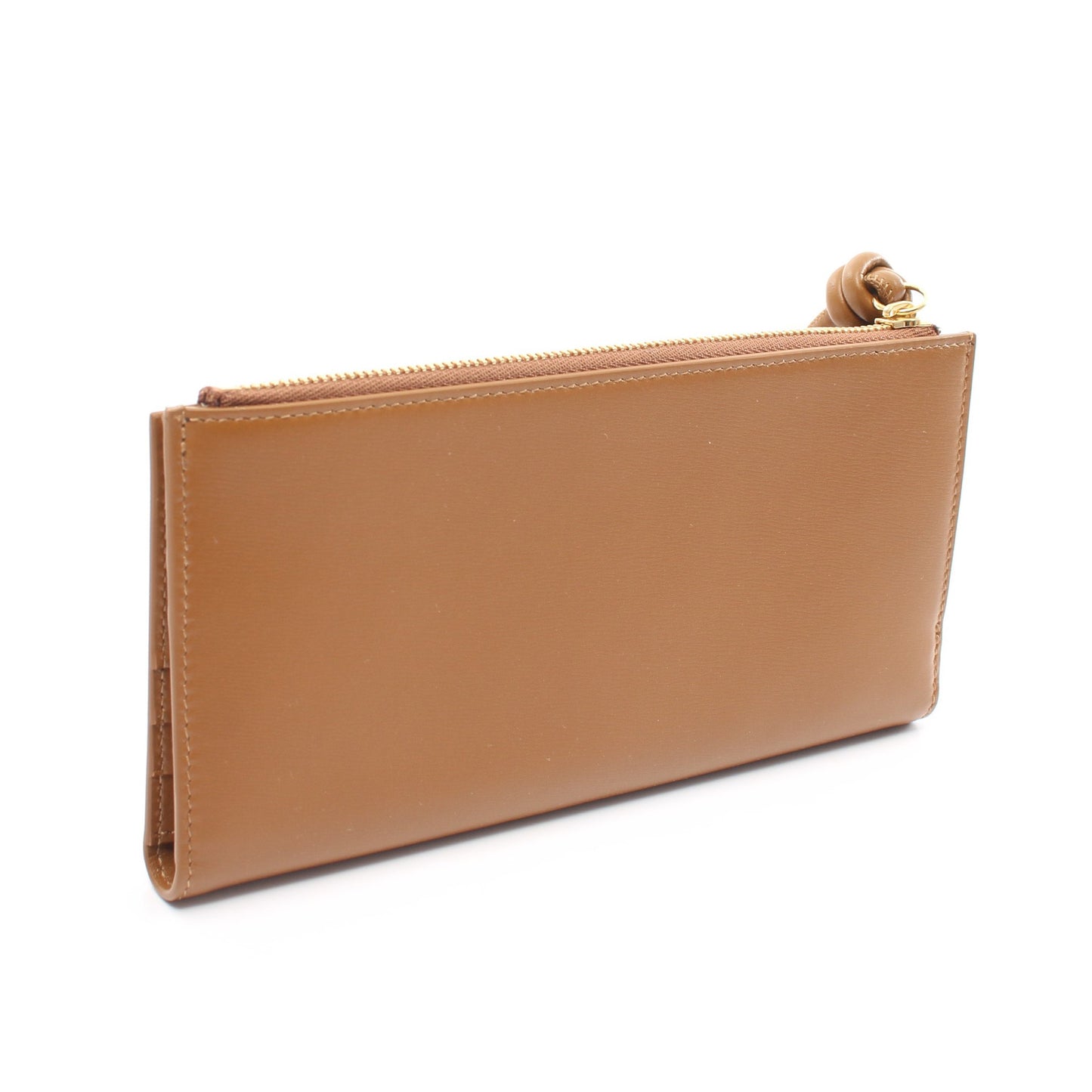 SINGLE PRACTICAL WALLET 二つ折り長財布 レザー ライトブラウン ジルサンダー 財布・小物 JIL SANDER