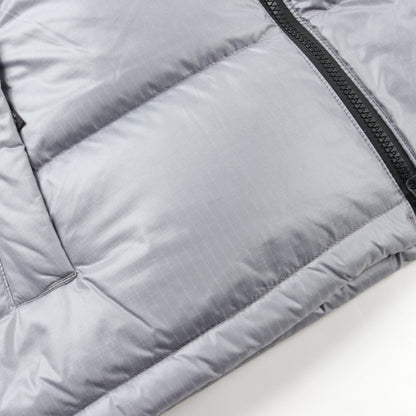 WHITE LABEL NOVELTY NUPTSE DOWN VEST ダウンベスト グレー ブラック ザノースフェイス アウター THE NORTH FACE