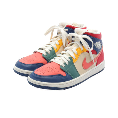 Air Jordan 1 Mid SE ハイカットスニーカー レザー マルチカラー ナイキ シューズ NIKE