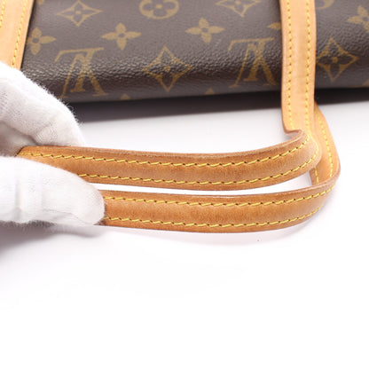 ソナチネ モノグラム ハンドバッグ PVC レザー ブラウン ルイヴィトン バッグ LOUIS VUITTON