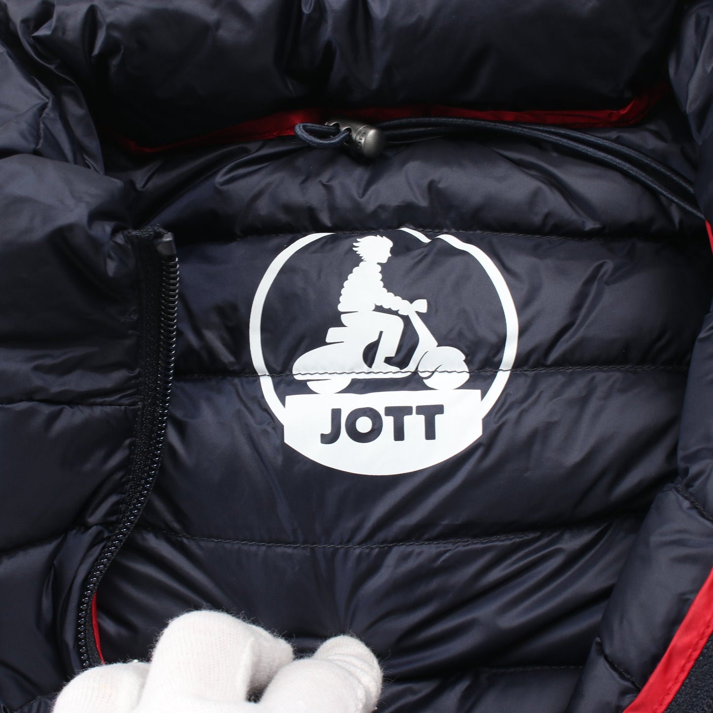 LIGHT DOWN JACKET DOUDA ダウンジャケット ポリアミド ネイビー ジョット アウター JOTT