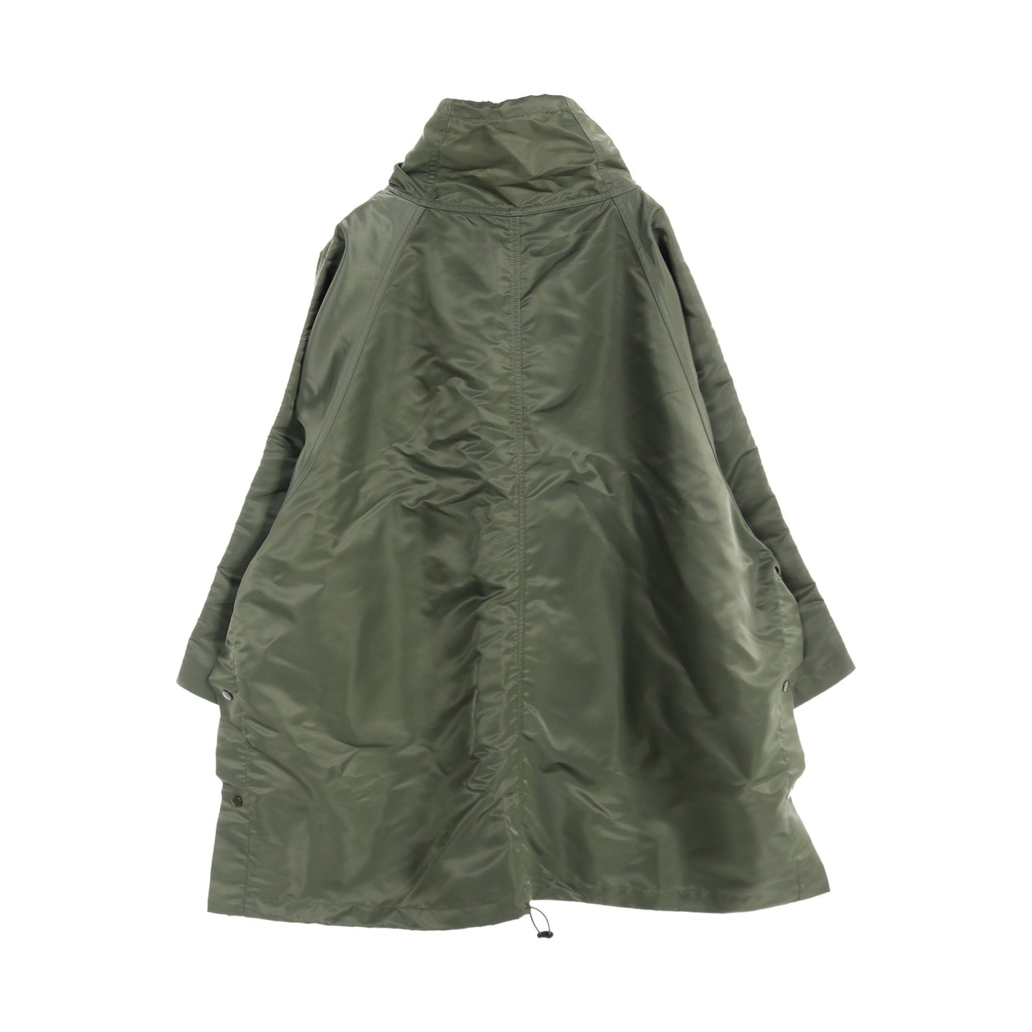 nylon twill poncho ポンチョ ナイロン ダークグリーン トーガプルラ アウター TOGA PULLA