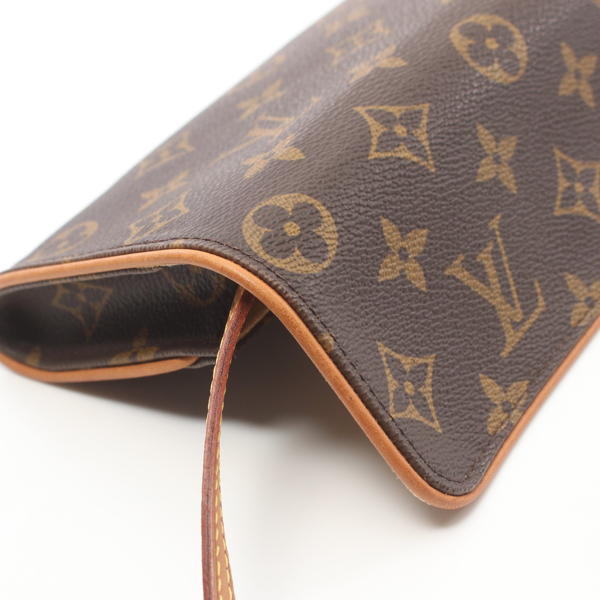 ポシェット ツインPM モノグラム ショルダーバッグ PVC レザー ブラウン ルイヴィトン バッグ LOUIS VUITTON