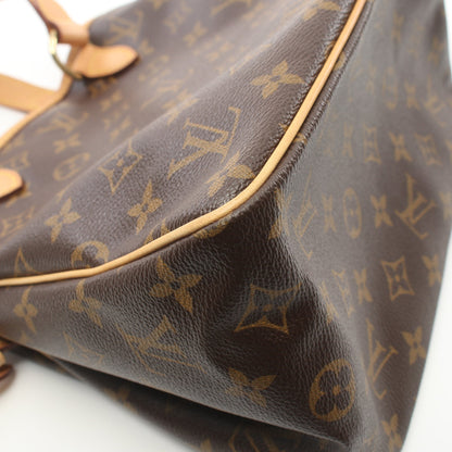 バティニョール モノグラム ハンドバッグ PVC レザー ブラウン ルイヴィトン バッグ LOUIS VUITTON