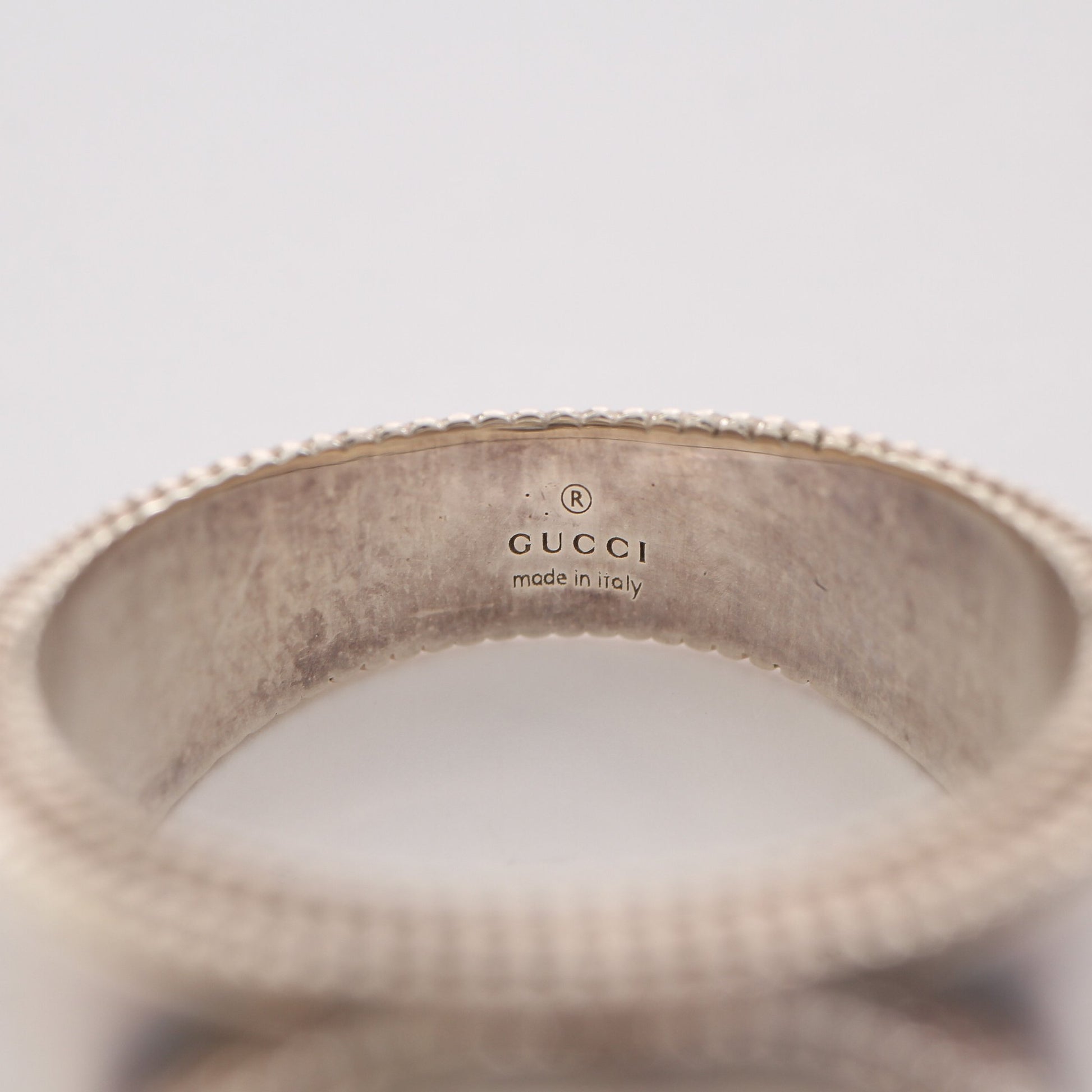 インターロッキングG リング 指輪 SV925 シルバー グッチ アクセサリー GUCCI