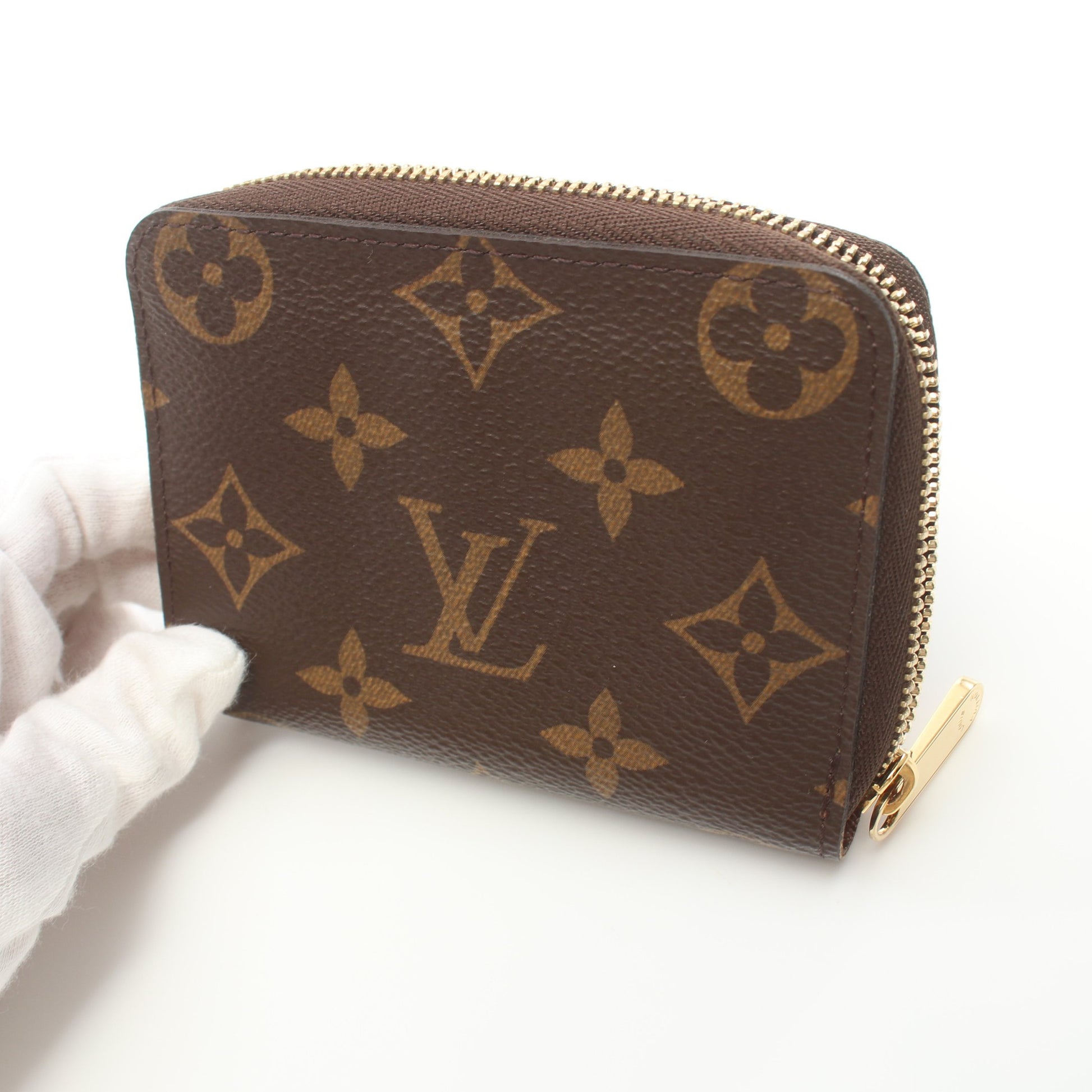 ジッピー コインパース モノグラム コインケース PVC ブラウン ルイヴィトン 財布・小物 LOUIS VUITTON