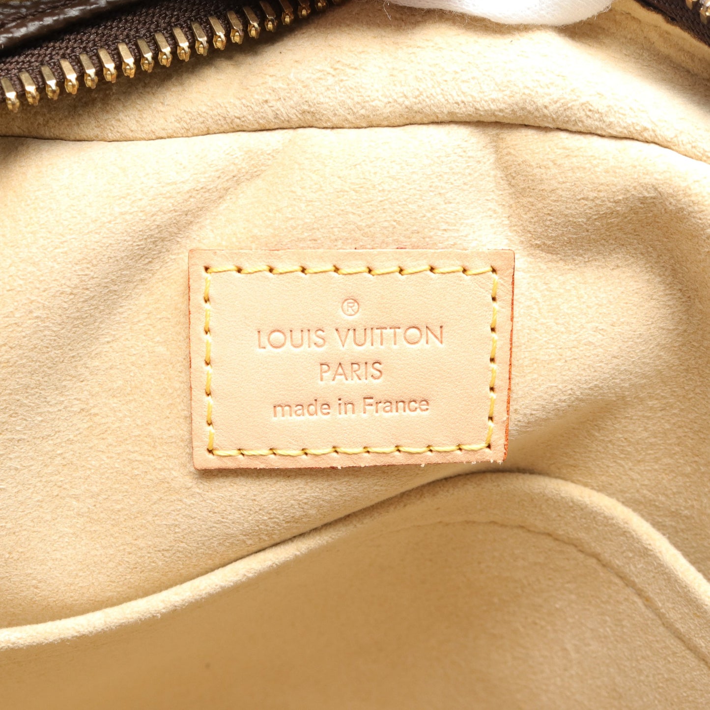 マンハッタンPM モノグラム ハンドバッグ PVC レザー ブラウン ルイヴィトン バッグ LOUIS VUITTON