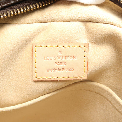 マンハッタンPM モノグラム ハンドバッグ PVC レザー ブラウン ルイヴィトン バッグ LOUIS VUITTON