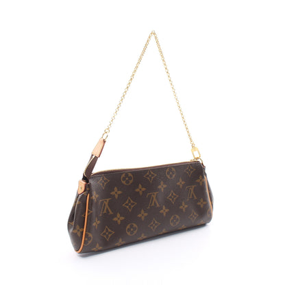 エヴァ モノグラム チェーンショルダーバッグ PVC レザー ブラウン 2WAY ルイヴィトン バッグ LOUIS VUITTON