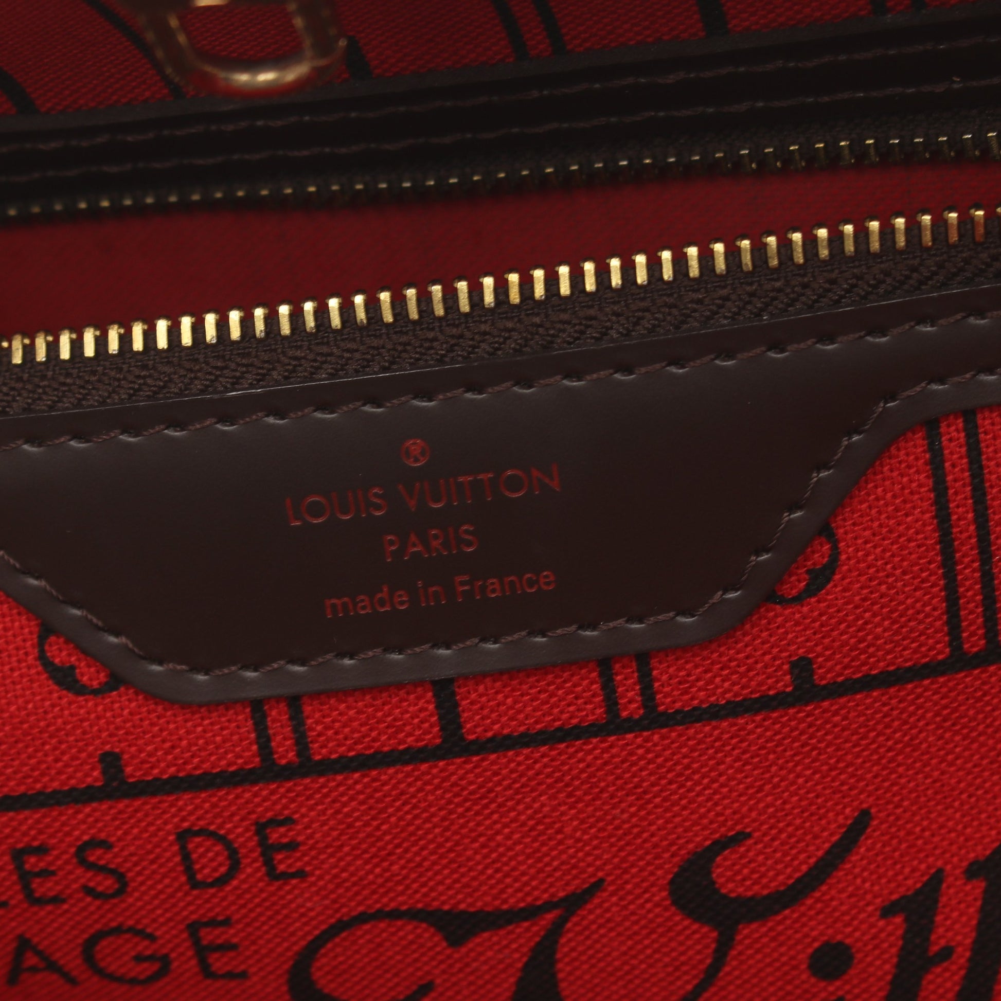 ネヴァーフルPM ダミエエベヌ ハンドバッグ トートバッグ PVC レザー ブラウン ルイヴィトン バッグ LOUIS VUITTON