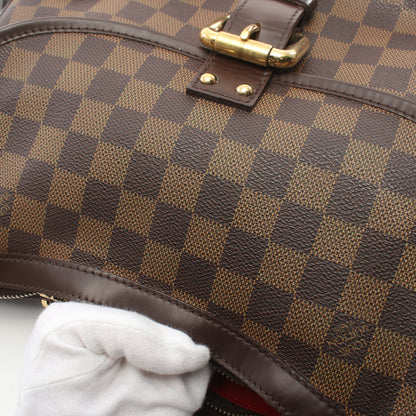 ハイバリー ダミエエベヌ ショルダーバッグ PVC レザー ブラウン ルイヴィトン バッグ LOUIS VUITTON