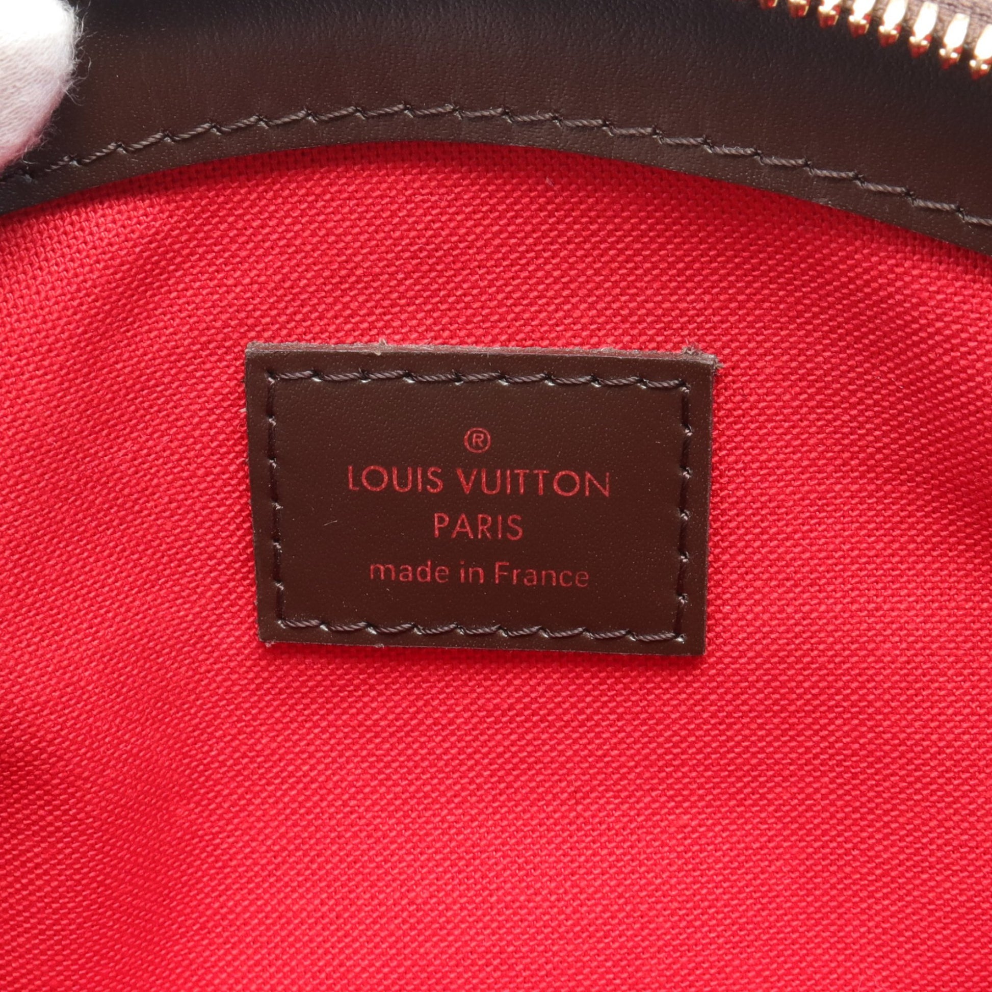 ヴェローナPM ダミエエベヌ ショルダーバッグ PVC レザー ブラウン ルイヴィトン バッグ LOUIS VUITTON