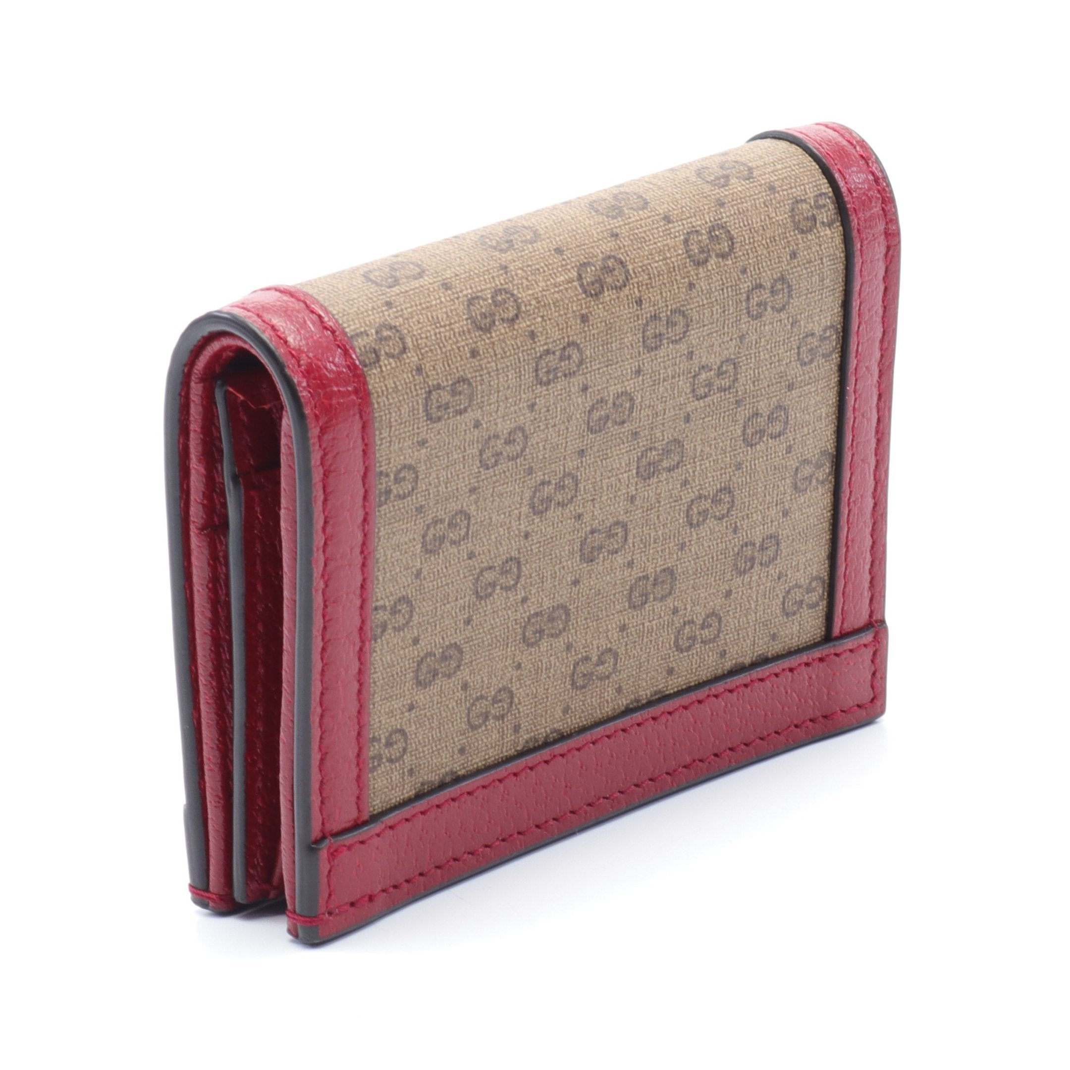 GUCCI × ドラえもん ミニGGスプリーム 二つ折り財布 コンパクト GUCCI × ドラえもん ミニGGスプリーム 二つ折り財布 コンパクト