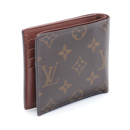 ポルトフォイユ マルコNM モノグラム 二つ折り財布 PVC ブラウン ルイヴィトン 財布・小物 LOUIS VUITTON