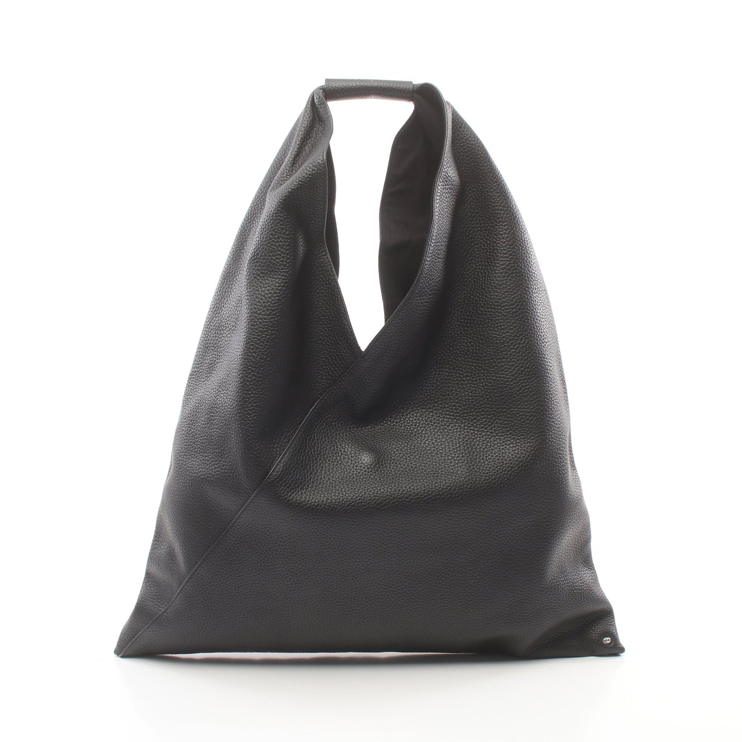 JAPANESE ジャパニーズ ハンドバッグ トートバッグ レザー ブラック エムエムシックスメゾンマルジェラ バッグ MM6 MAISON MARGIELA