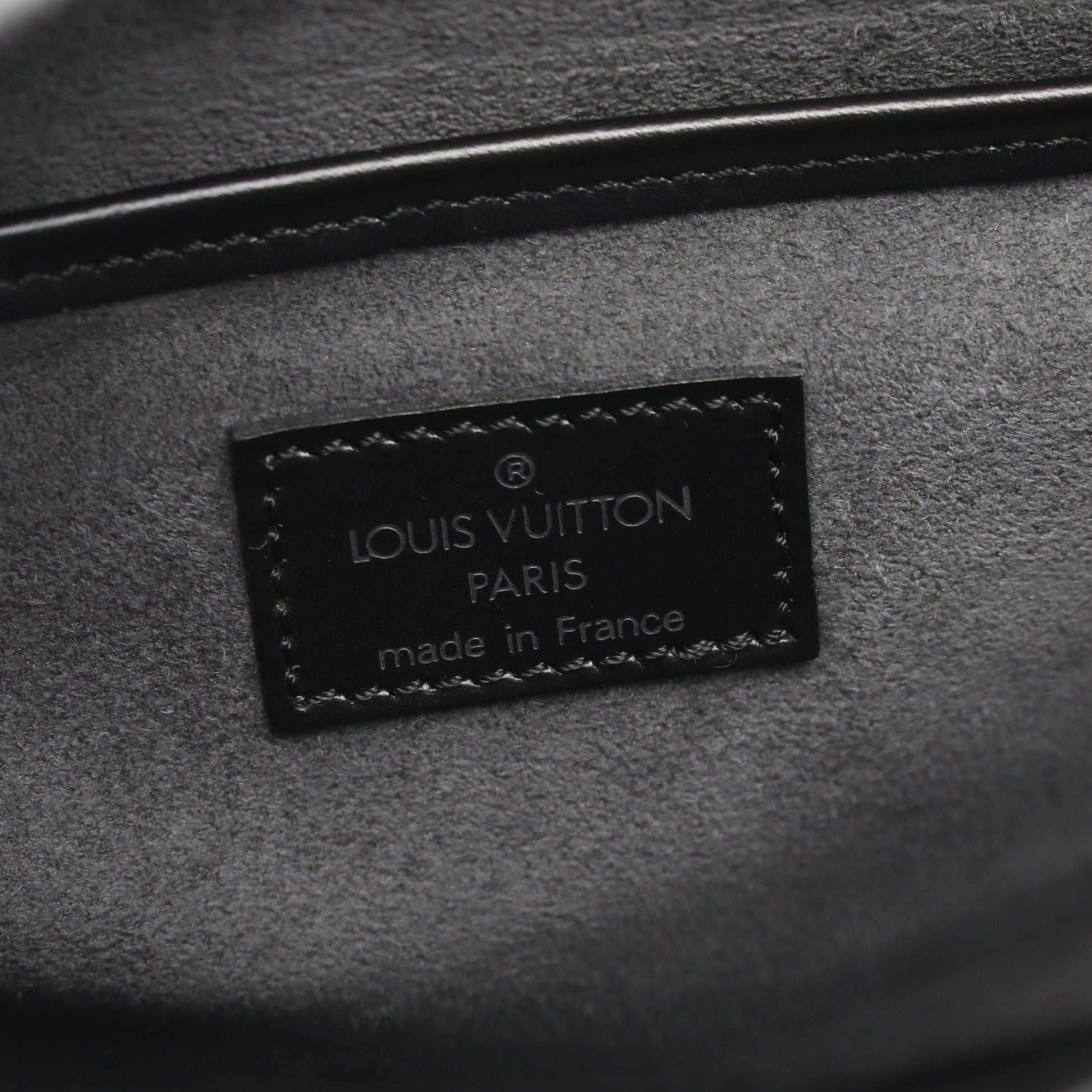 オンブル エピ ノワール ハンドバッグ レザー ブラック ルイヴィトン バッグ LOUIS VUITTON