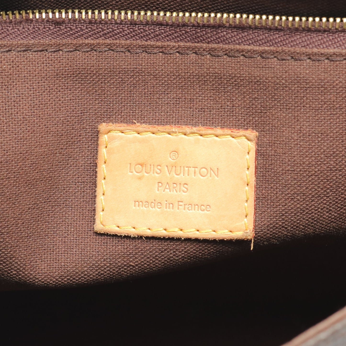 メニルモンタンPM モノグラム ショルダーバッグ PVC レザー ブラウン ルイヴィトン バッグ LOUIS VUITTON