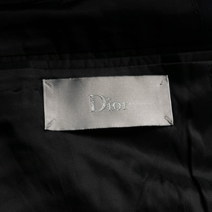 テーラードジャケット ウール モヘヤ ネイビー ディオールオム アウター Dior HOMME