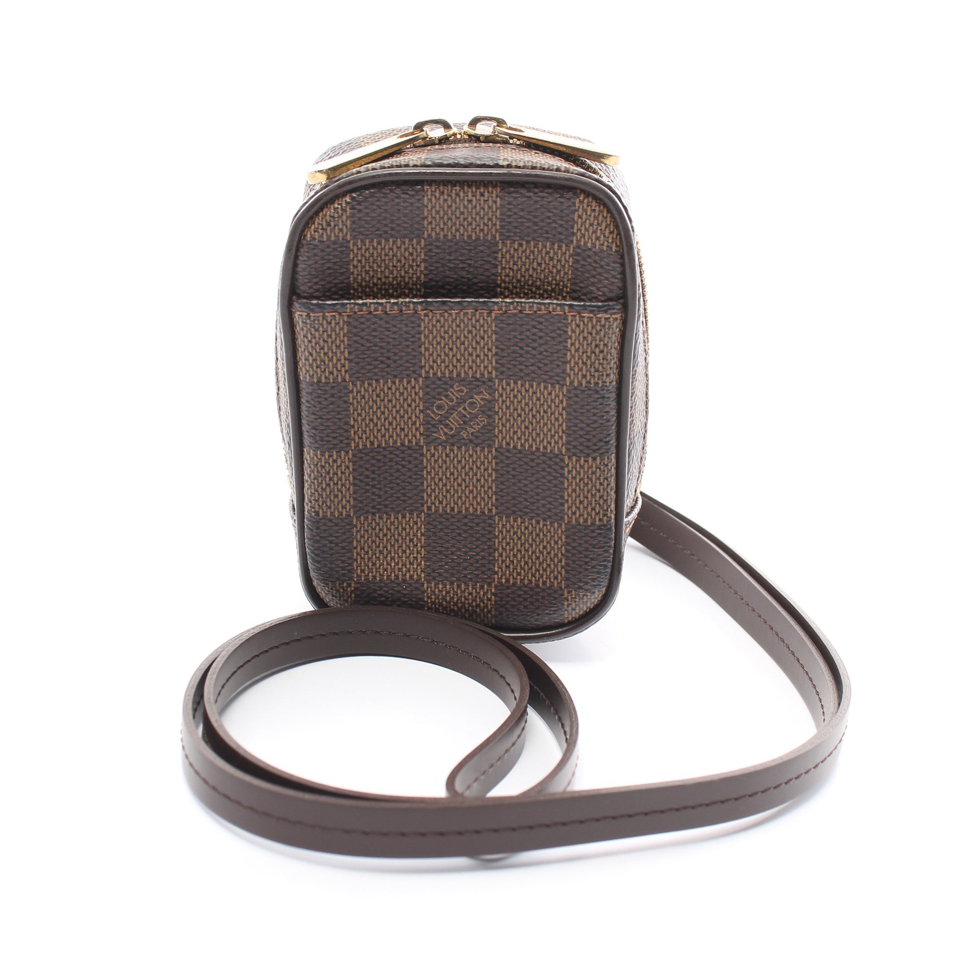 エテュイ オカピPM ダミエエベヌ ポーチ PVC レザー ブラウン ルイヴィトン 財布・小物 LOUIS VUITTON