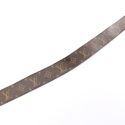 サンチュール LV イニシアル 40MM モノグラム ベルト PVC レザー ブラウン ルイヴィトン 財布・小物 LOUIS VUITTON