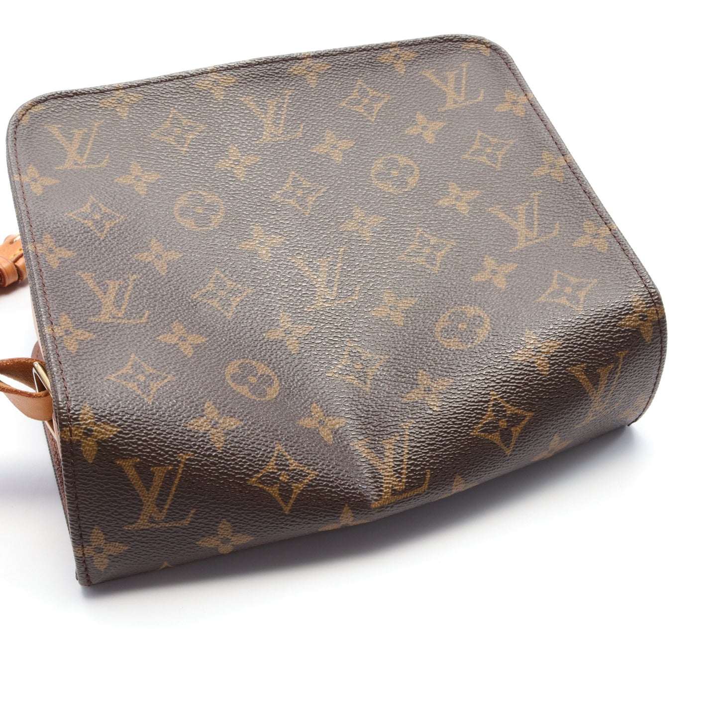 カルトシエールMM モノグラム ショルダーバッグ PVC レザー ブラウン ルイヴィトン バッグ LOUIS VUITTON