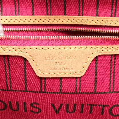 ネヴァーフルPM モノグラム ピヴォワンヌ ハンドバッグ トートバッグ PVC レザー ブラウン ルイヴィトン バッグ LOUIS VUITTON