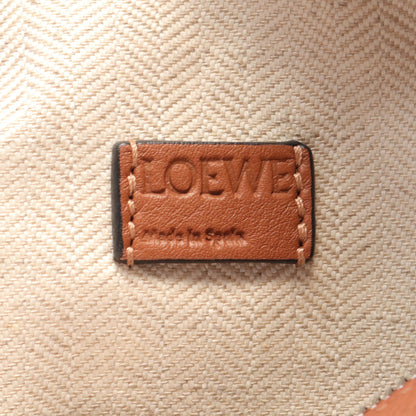 パズルバッグ ミニ ハンドバッグ レザー ライトブラウン 2WAY ロエベ バッグ LOEWE