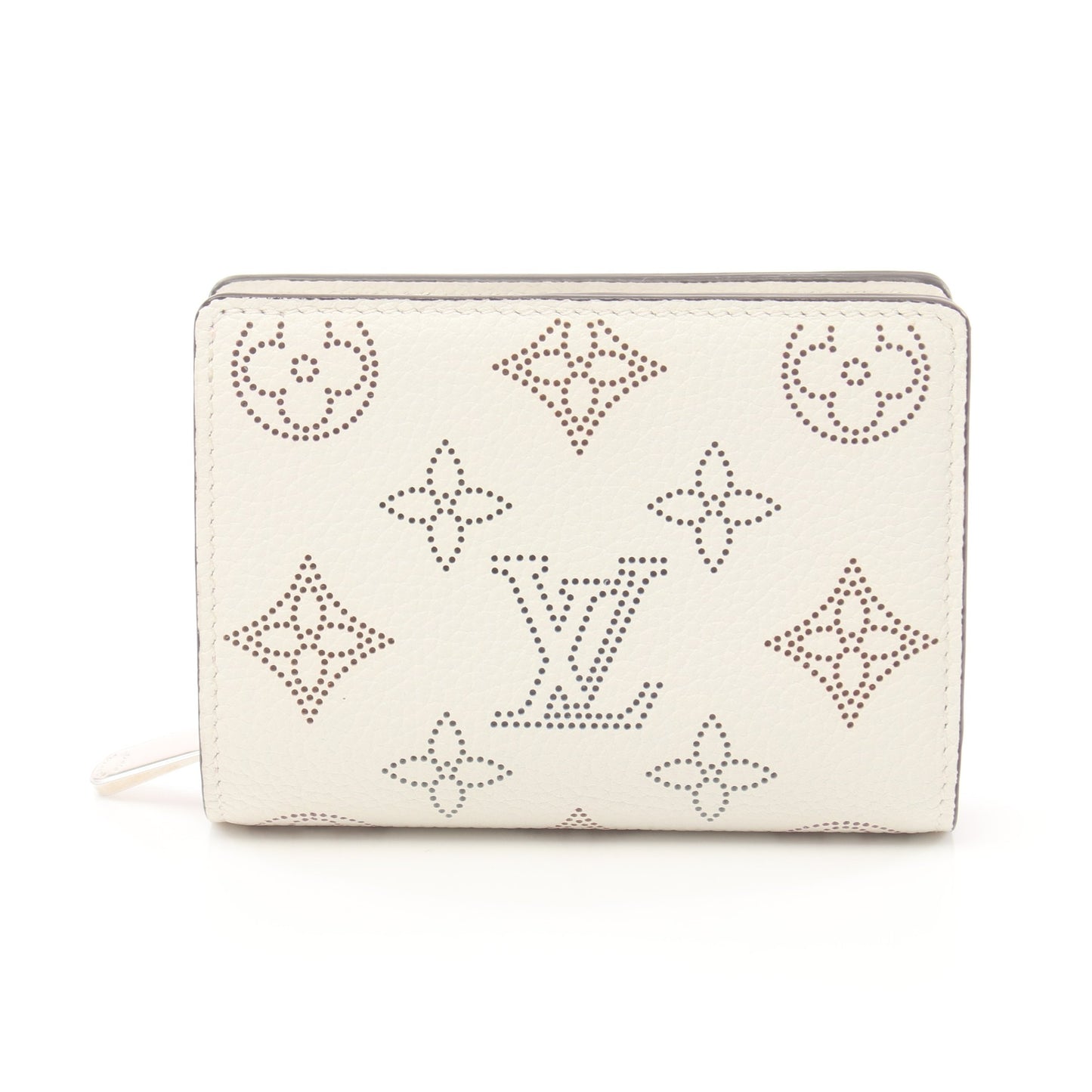 ポルトフォイユ クレア モノグラムマヒナ 二つ折り財布 レザー ホワイト ルイヴィトン 財布・小物 LOUIS VUITTON