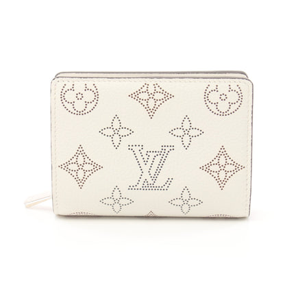 ポルトフォイユ クレア モノグラムマヒナ 二つ折り財布 レザー ホワイト ルイヴィトン 財布・小物 LOUIS VUITTON