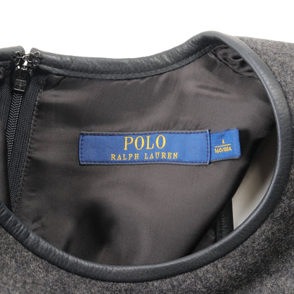 ワンピース ノースリーブ ウール ダークグレー ポロラルフローレン ワンピース Polo Ralph Lauren