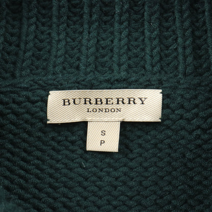 ニット オフタートル ウール カシミヤ ダークグリーン バーバリーロンドン トップス BURBERRY LONDON