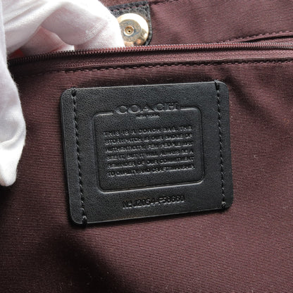 ダービー ショルダーバッグ トートバッグ レザー ブラック コーチ バッグ COACH