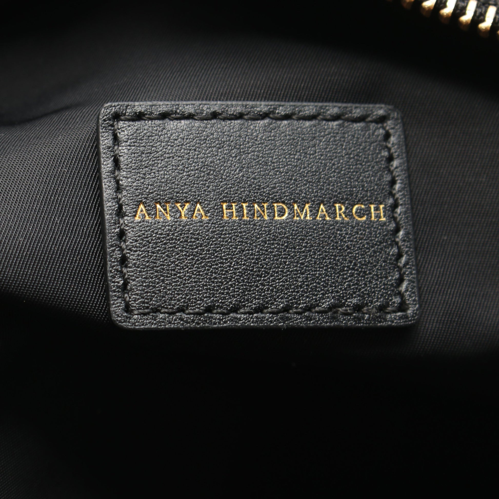 EYES アイズ バックパック リュックサック ナイロン レザー ブラック アニヤハインドマーチ バッグ ANYA HINDMARCH