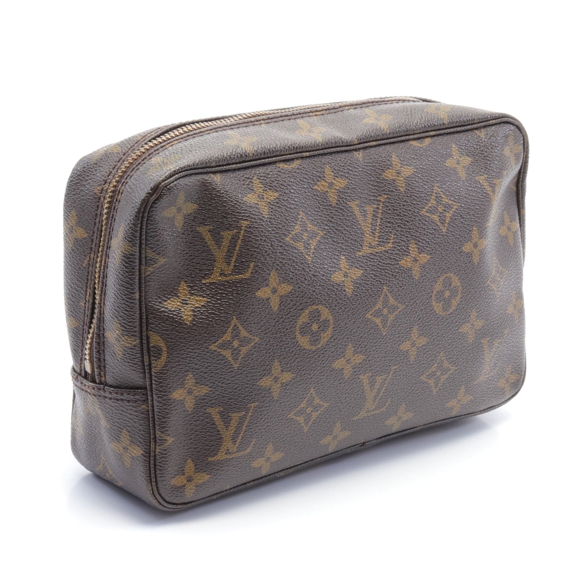 トゥルース トワレット23 モノグラム コスメポーチ PVC ブラウン ルイヴィトン 財布・小物 LOUIS VUITTON