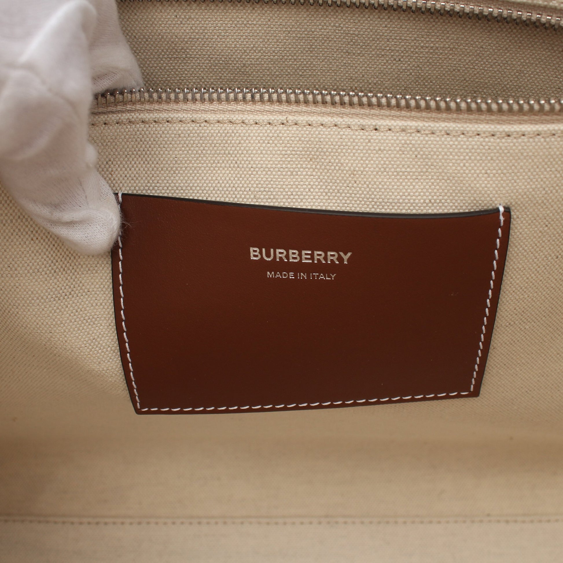 FREYA TOTE フレヤ ハンドバッグ トートバッグ キャンバス レザー ブラック ブラウン バーバリー バッグ BURBERRY