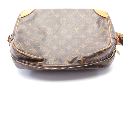 ナイル モノグラム ショルダーバッグ PVC レザー ブラウン ルイヴィトン バッグ LOUIS VUITTON