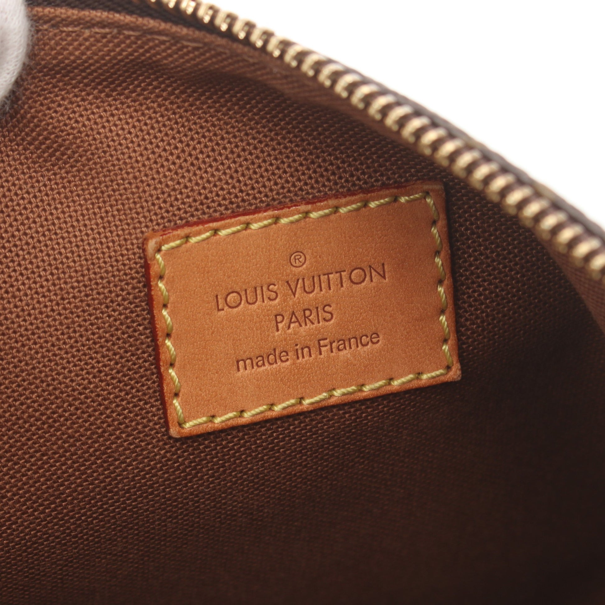 ポシェットボスフォール モノグラム ショルダーバッグ PVC レザー ブラウン ルイヴィトン バッグ LOUIS VUITTON