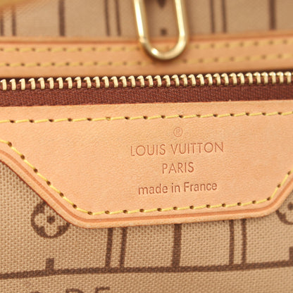 ネヴァーフルPM モノグラム ハンドバッグ トートバッグ PVC レザー ブラウン ルイヴィトン バッグ LOUIS VUITTON