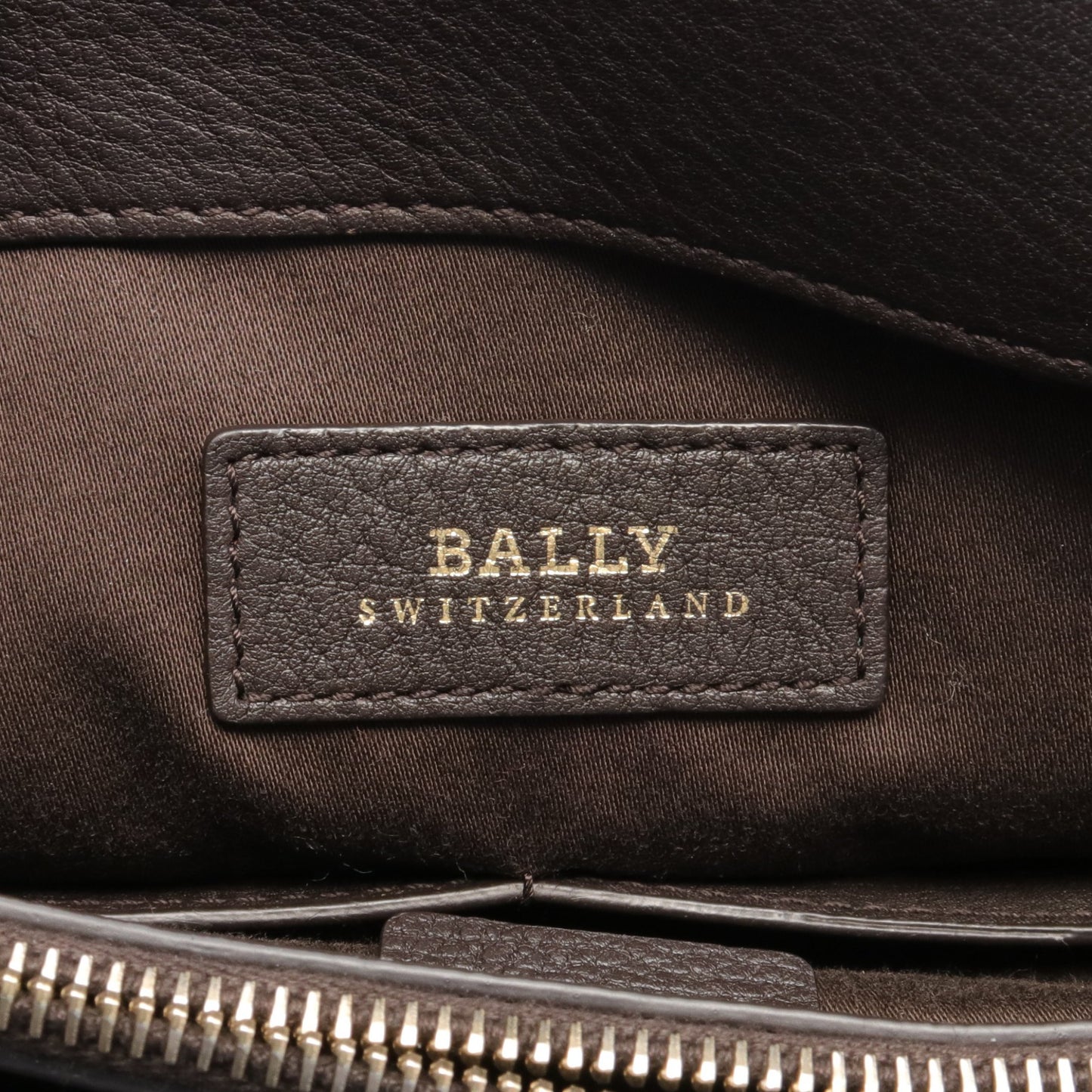 UDINE ウディナ ショルダーバッグ トートバッグ レザー ダークブラウン バリー バッグ BALLY