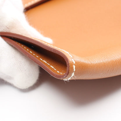 ポシェットリオ クラッチバッグ レザー ライトブラウン ゴールド金具 □A刻印 エルメス バッグ HERMES