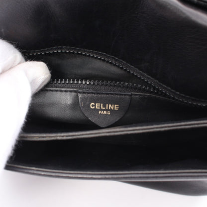 トリオンフ チェーンショルダーバッグ レザー ブラック セリーヌ バッグ CELINE